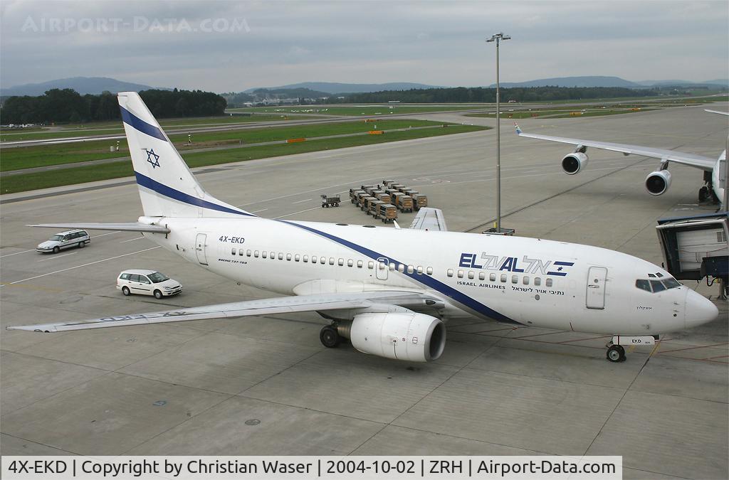 4X-EKD, 1999 Boeing 737-758 C/N 29960, EL-AL