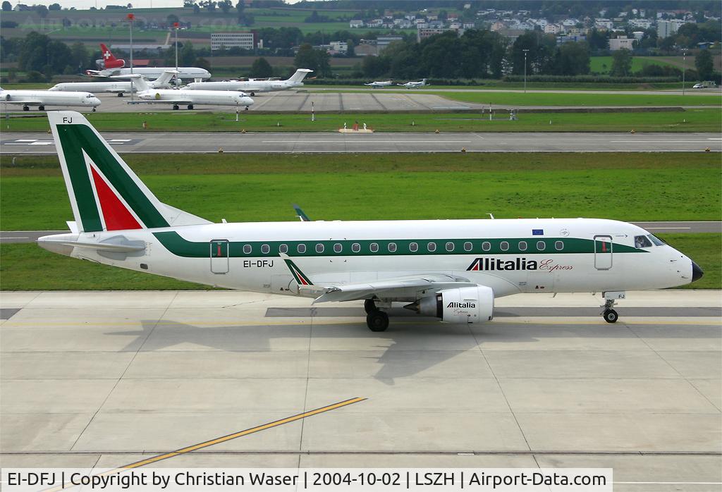 EI-DFJ, 2003 Embraer 170LR (ERJ-170-100LR) C/N 17000011, Alitalia Express