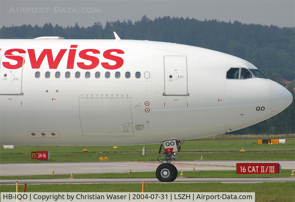 HB-IQO, 2000 Airbus A330-223 C/N 343, Swiss