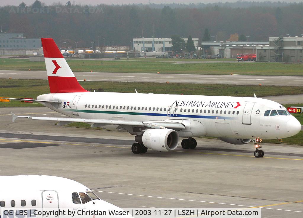 OE-LBS, 2000 Airbus A320-214 C/N 1189, Austrian