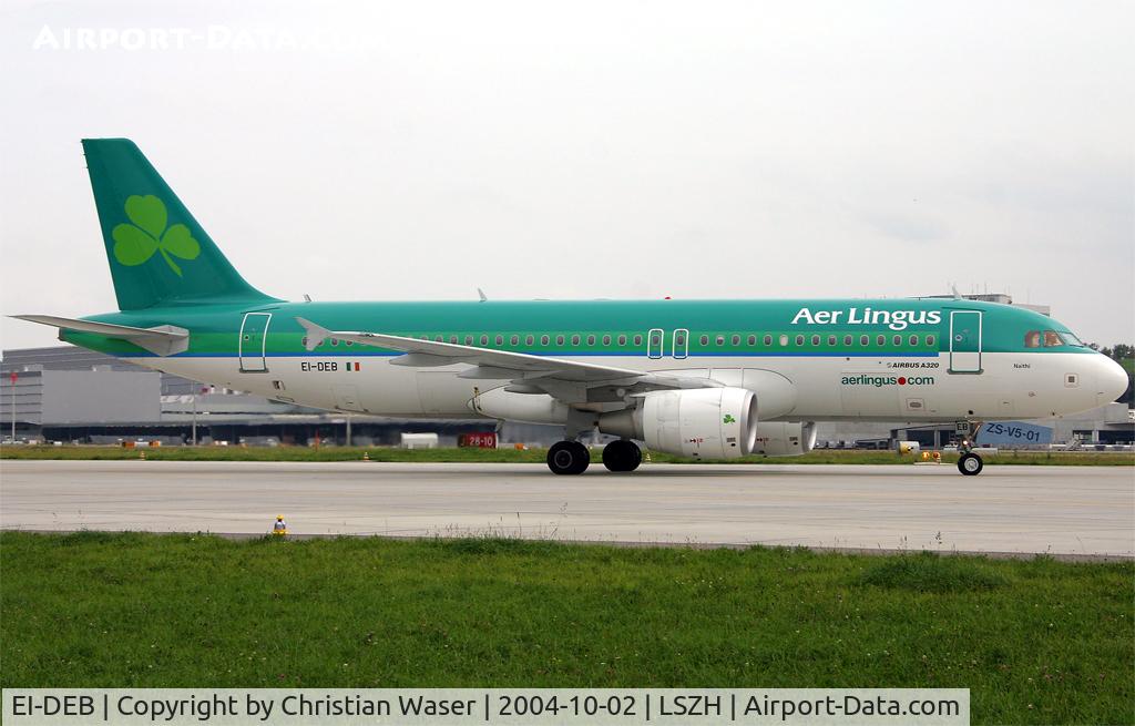 EI-DEB, 2004 Airbus A320-214 C/N 2206, Aer Lingus
