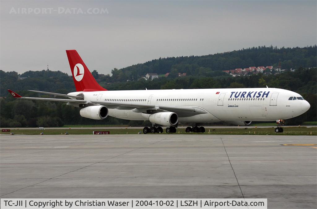TC-JII, 2000 Airbus A340-313 C/N 331, Turkish Airlines