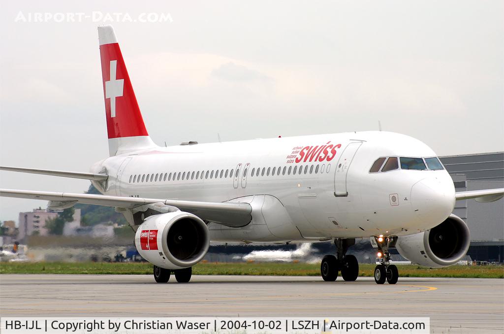 HB-IJL, 1996 Airbus A320-214 C/N 603, Swiss