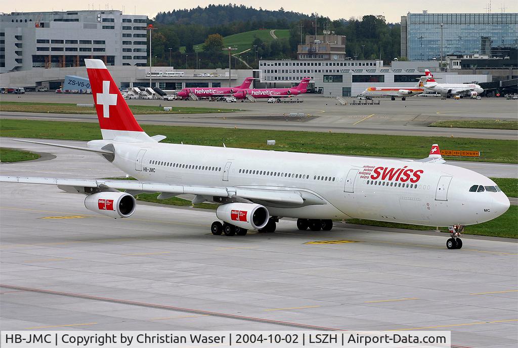 HB-JMC, 2003 Airbus A340-313 C/N 546, Swiss