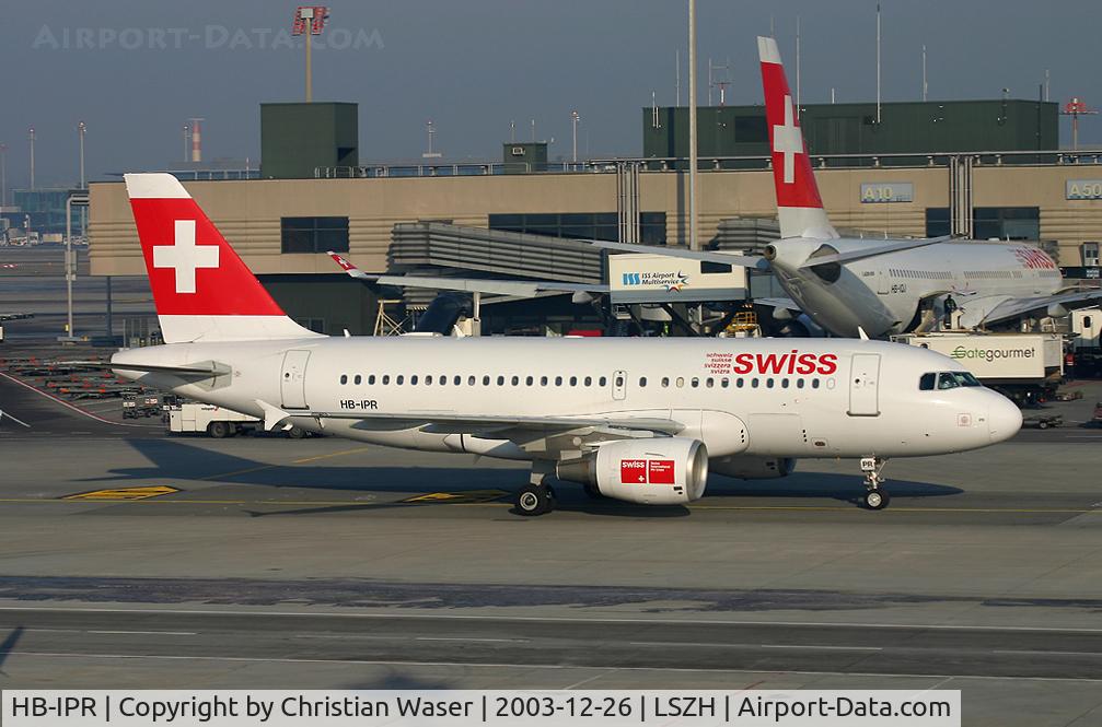 HB-IPR, 1999 Airbus A319-112 C/N 1018, Swiss