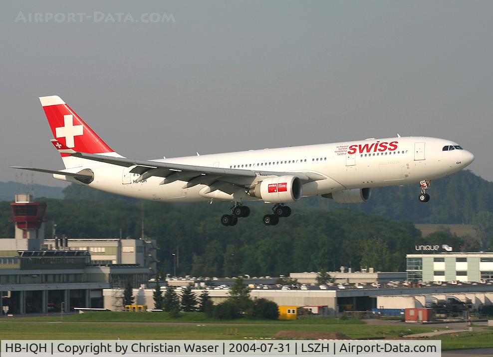 HB-IQH, 1999 Airbus A330-223 C/N 288, Swiss