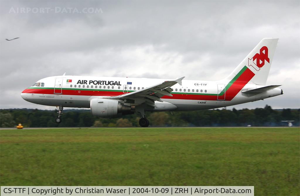 CS-TTF, 1998 Airbus A319-111 C/N 837, TAP Air Portugal