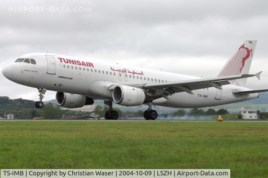 TS-IMB, 1990 Airbus A320-211 C/N 0119, TunisAir