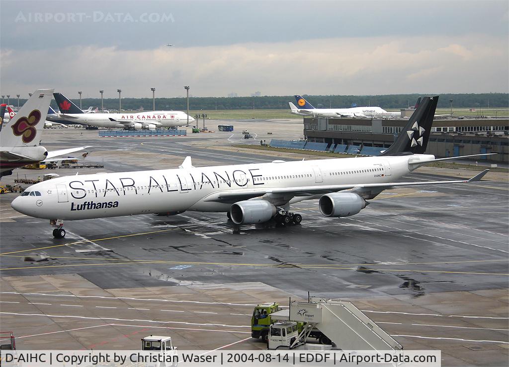 D-AIHC, 2003 Airbus A340-642 C/N 523, Lufthansa