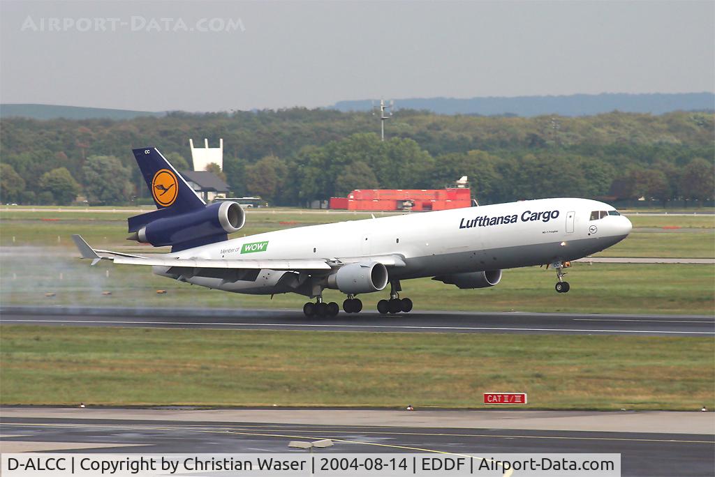 D-ALCC, 1998 McDonnell Douglas MD-11F C/N 48783, Lufthansa Cargo