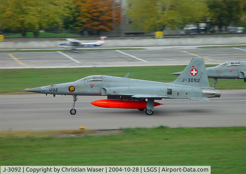J-3092, Northrop F-5E Tiger II C/N L.1092, Swiss Air Force