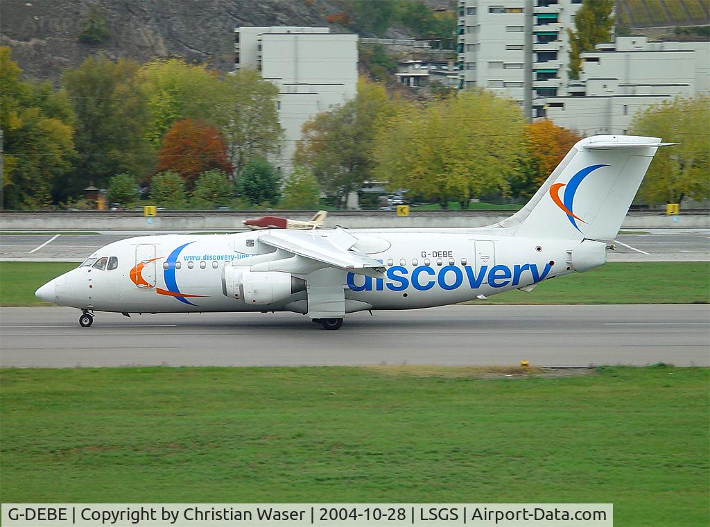 G-DEBE, 1984 British Aerospace BAe.146-200 C/N E2022, Discovery
