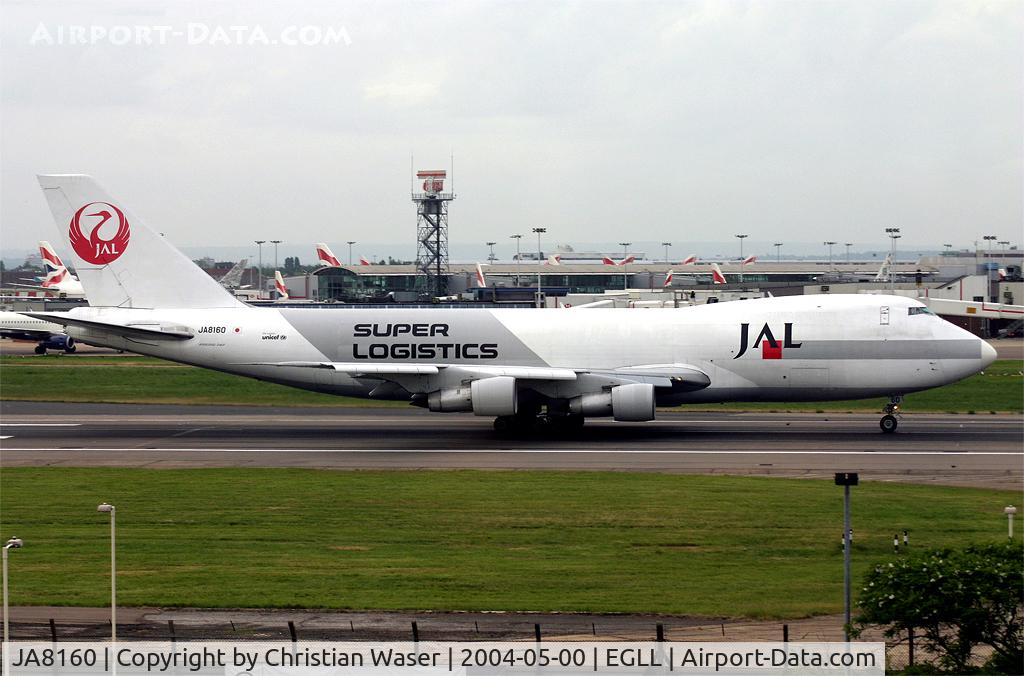 JA8160, 1979 Boeing 747-221F C/N 21744, JAL Cargo