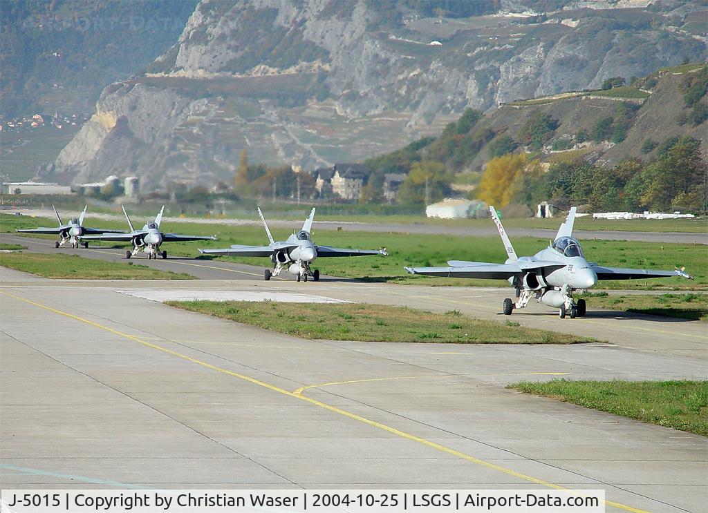 J-5015, McDonnell Douglas F/A-18C Hornet C/N 1361/SFC015, Swiss Air Force