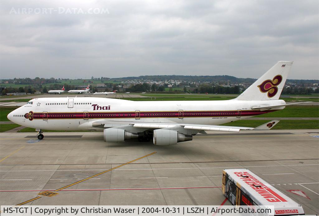 HS-TGT, 1996 Boeing 747-4D7 C/N 26616, Thai