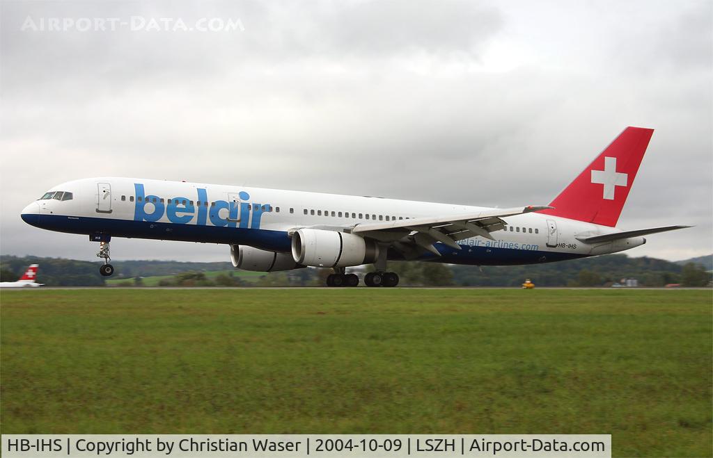 HB-IHS, 2000 Boeing 757-2G5 C/N 30394, Belair