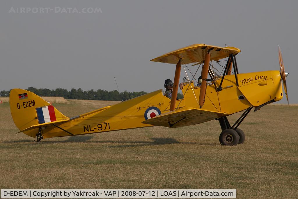 D-EDEM, De Havilland DH-82A Tiger Moth II C/N 86403, De Havilland DH82A Tiger Moth