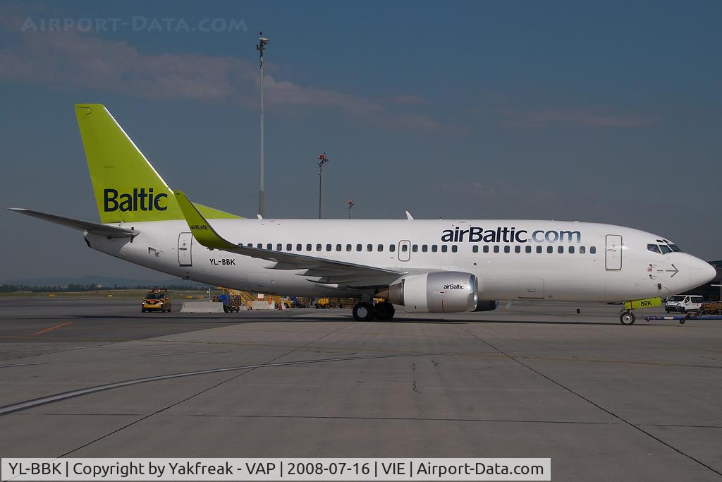 YL-BBK, 1998 Boeing 737-33V C/N 29332, Air Baltic Boeing 737-300