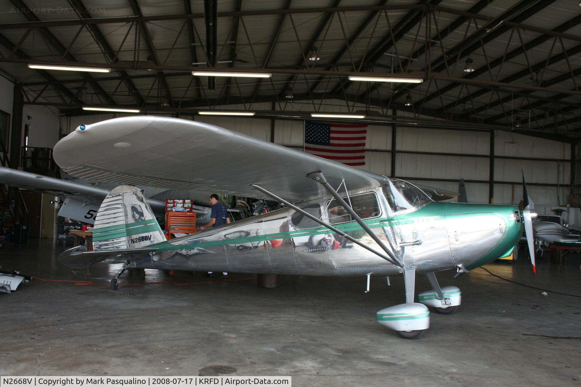 N2668V, 1948 Cessna 170 C/N 18178, Cessna 170