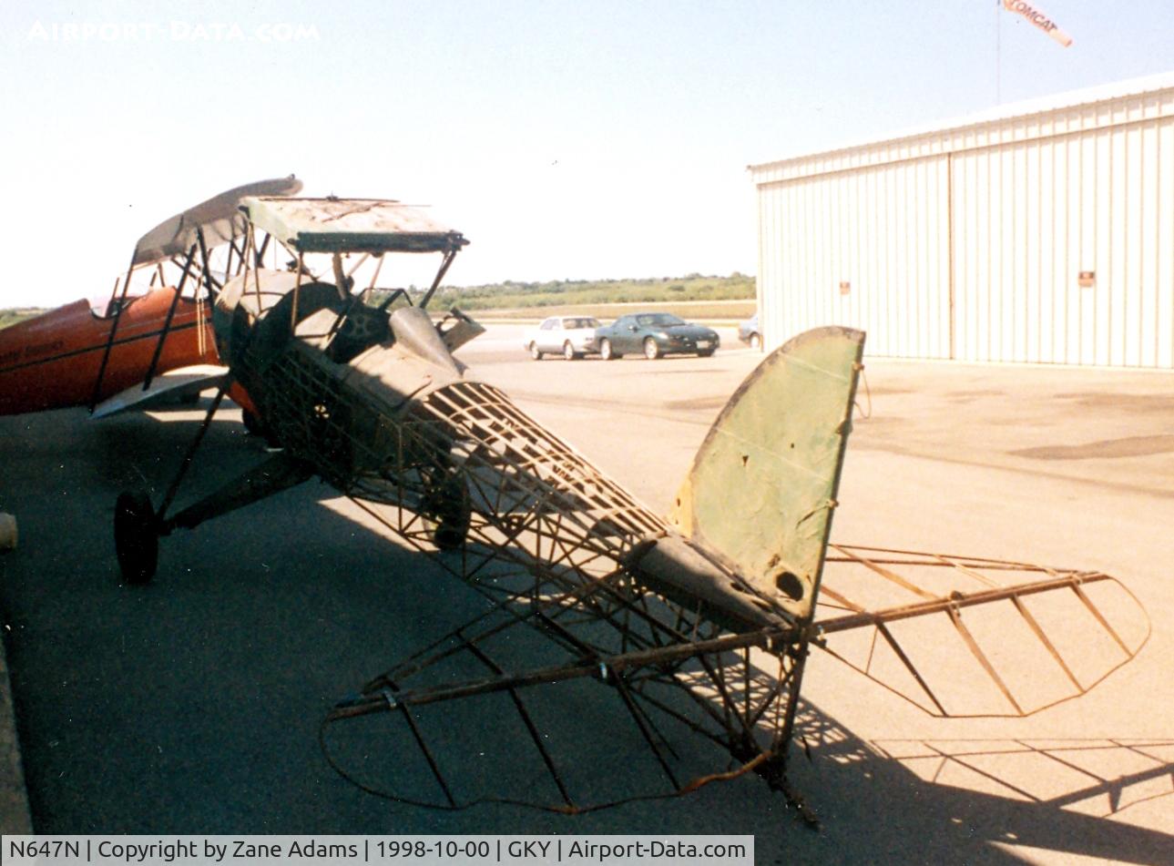 N647N, 1930 Davis D-1-66 C/N 301, A project for the future!  Curly's Davis.