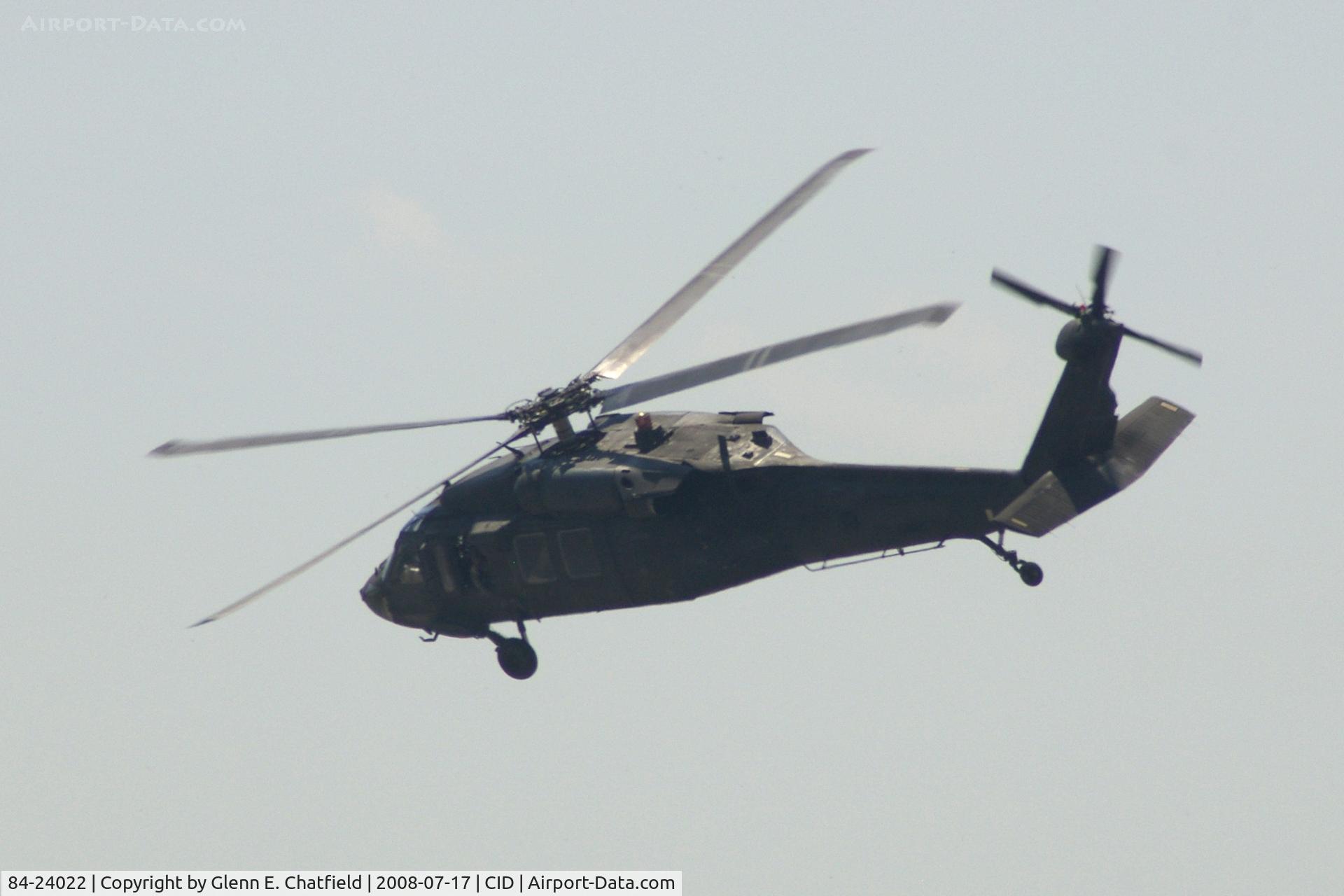 84-24022, 1986 Sikorsky EH-60A Black Hawk C/N 70-969, EH-60A climbing out after departure