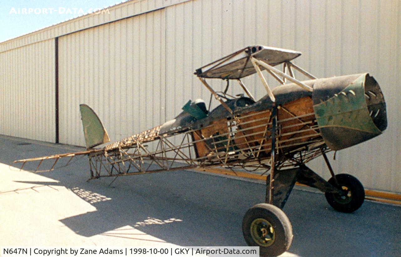 N647N, 1930 Davis D-1-66 C/N 301, A project for the future!  Curly's Davis.