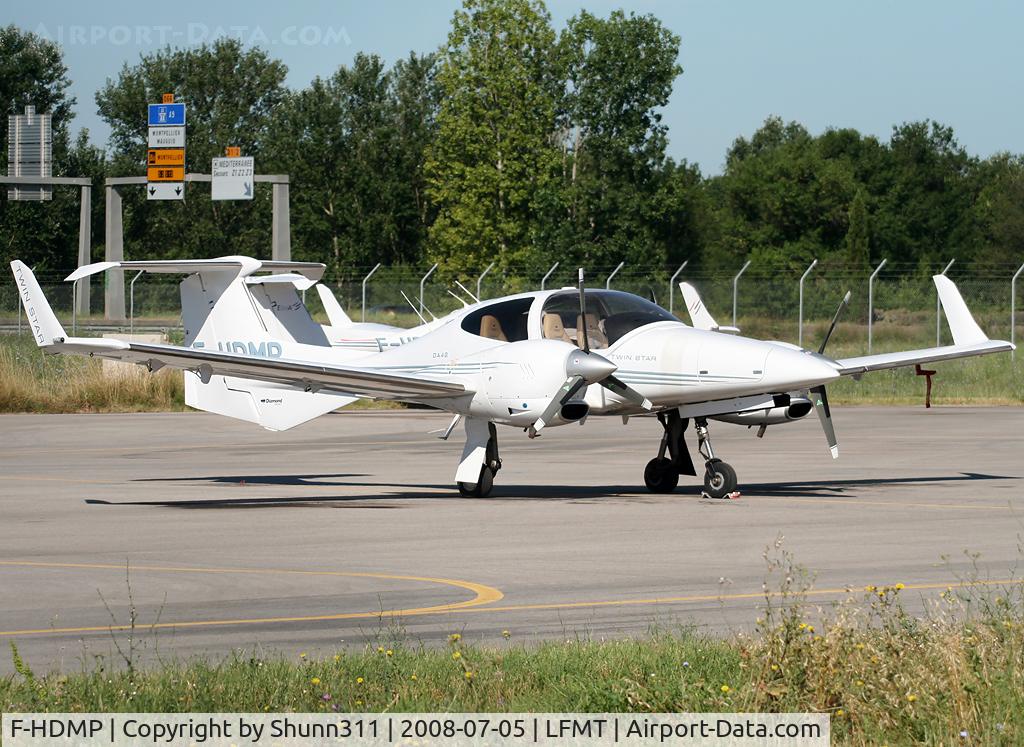 F-HDMP, Diamond DA-42 Twin Star C/N 42.148, Parked at the ESMA apron...