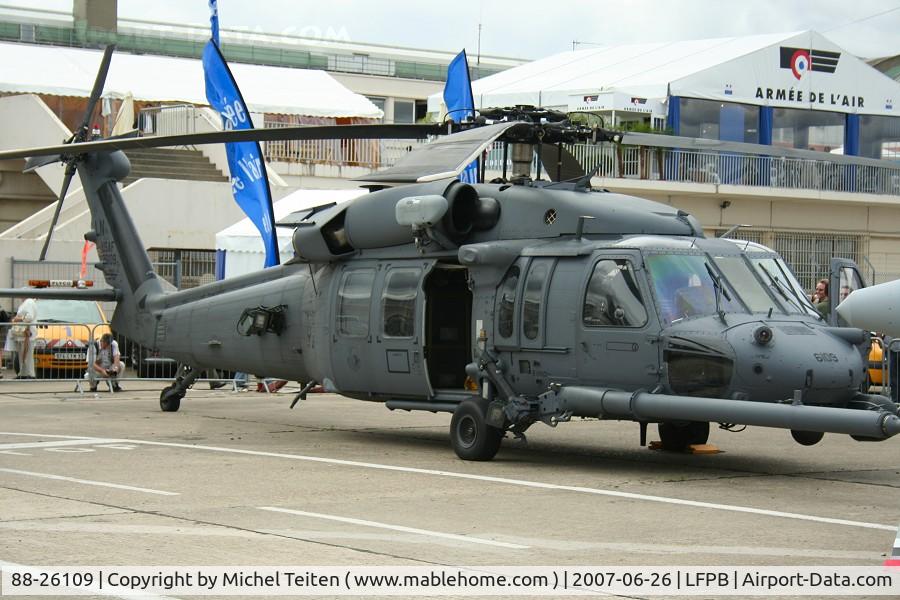 88-26109, 1998 Sikorsky HH-60G Pave Hawk C/N 70-1306, 56th RQS / 48th FW - Bourget Airshow 2007