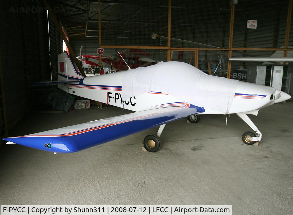 F-PYCC, Quercy CQR-01 C/N 08, Inside Airclub's hangard