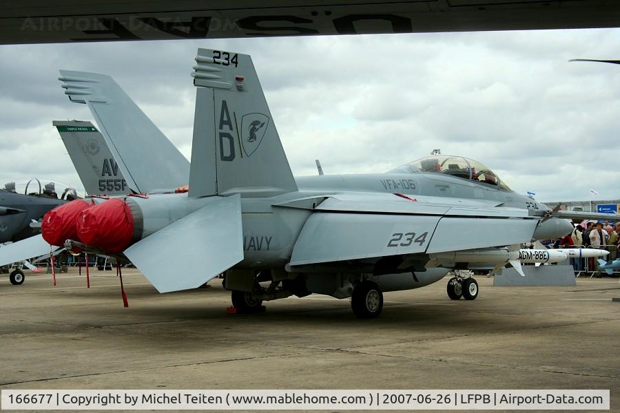 166677, Boeing F/A-18F Super Hornet C/N F155, AD/234 from VFA-106