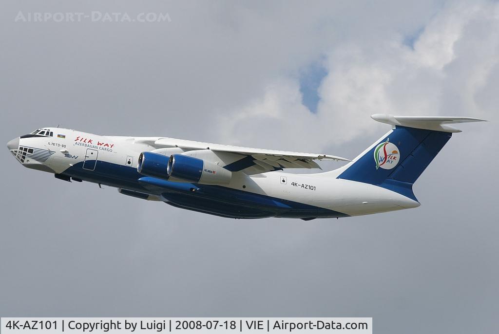 4K-AZ101, 1997 Ilyushin Il-76TD-90VD C/N 1063420716, Silk Way IL76
