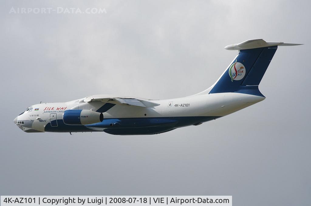 4K-AZ101, 1997 Ilyushin Il-76TD-90VD C/N 1063420716, Silk Way IL76