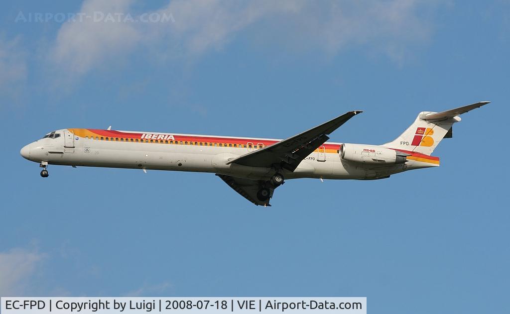 EC-FPD, 1992 McDonnell Douglas MD-88 C/N 53309, Iberia