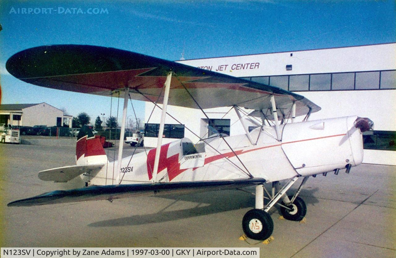 N123SV, 2005 Vans RV-7A C/N 70863, Nord Stampe - at Arlington Municipal - this airplane was destoryed in a fatal accident 07/20/1998