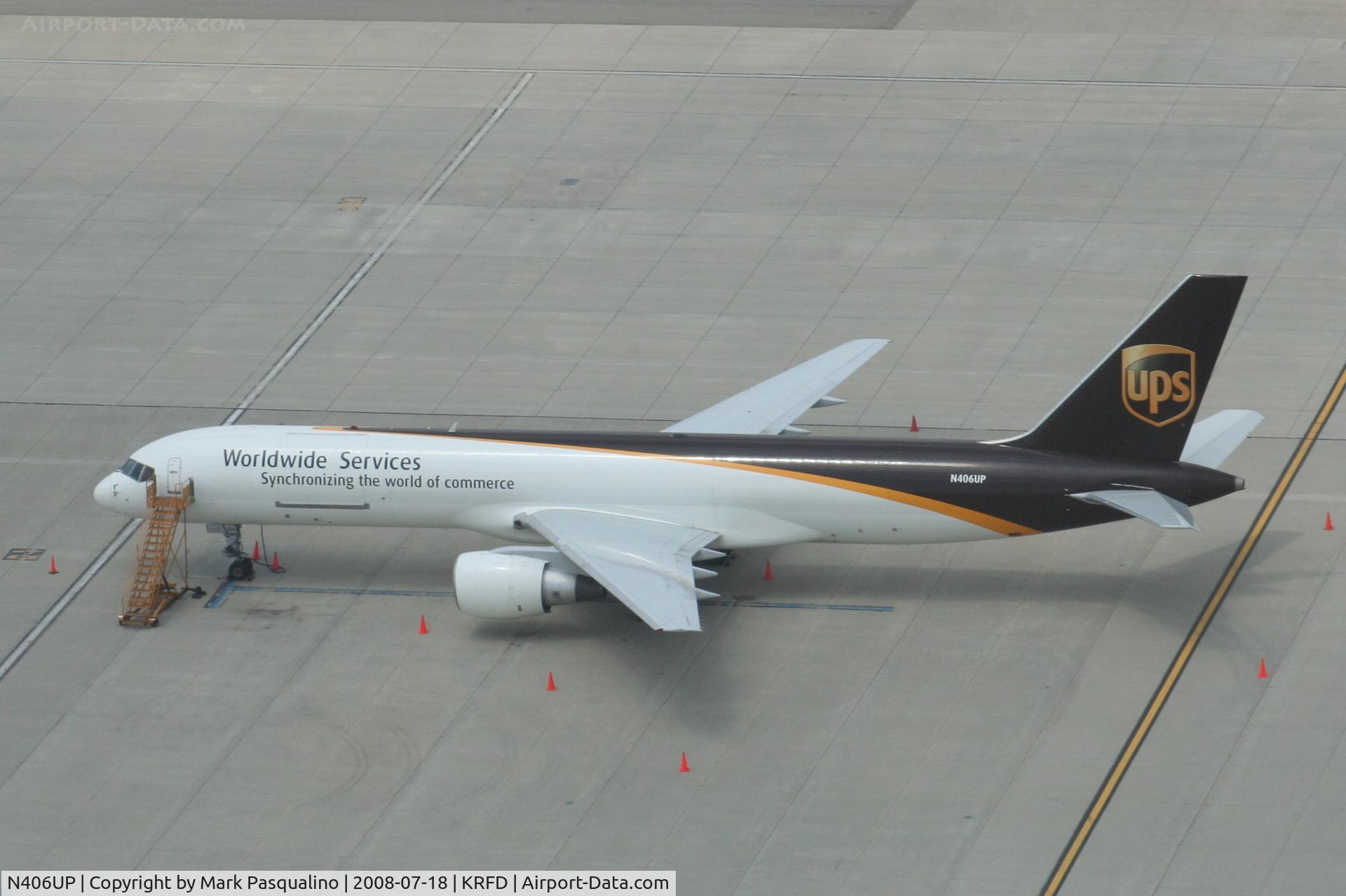 N406UP, 1988 Boeing 757-24APF C/N 23728, Boeing 757-200F