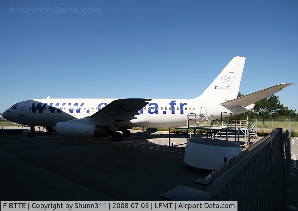 F-BTTE, 1973 Dassault Mercure 100 C/N 5, Preserved at the ESMA School for ground instruction since any years and with new c/s !