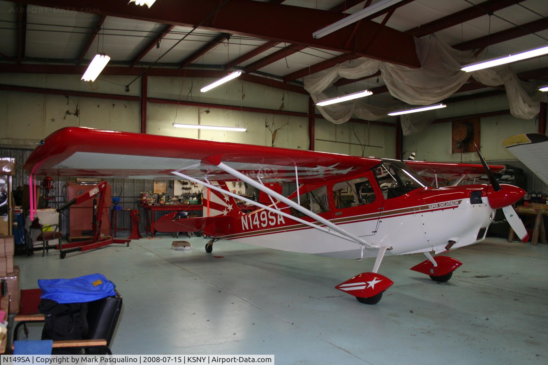 N149SA, 2008 American Champion 8KCAB Super Decathlon C/N 1067-2008, American Champion 8KCAB