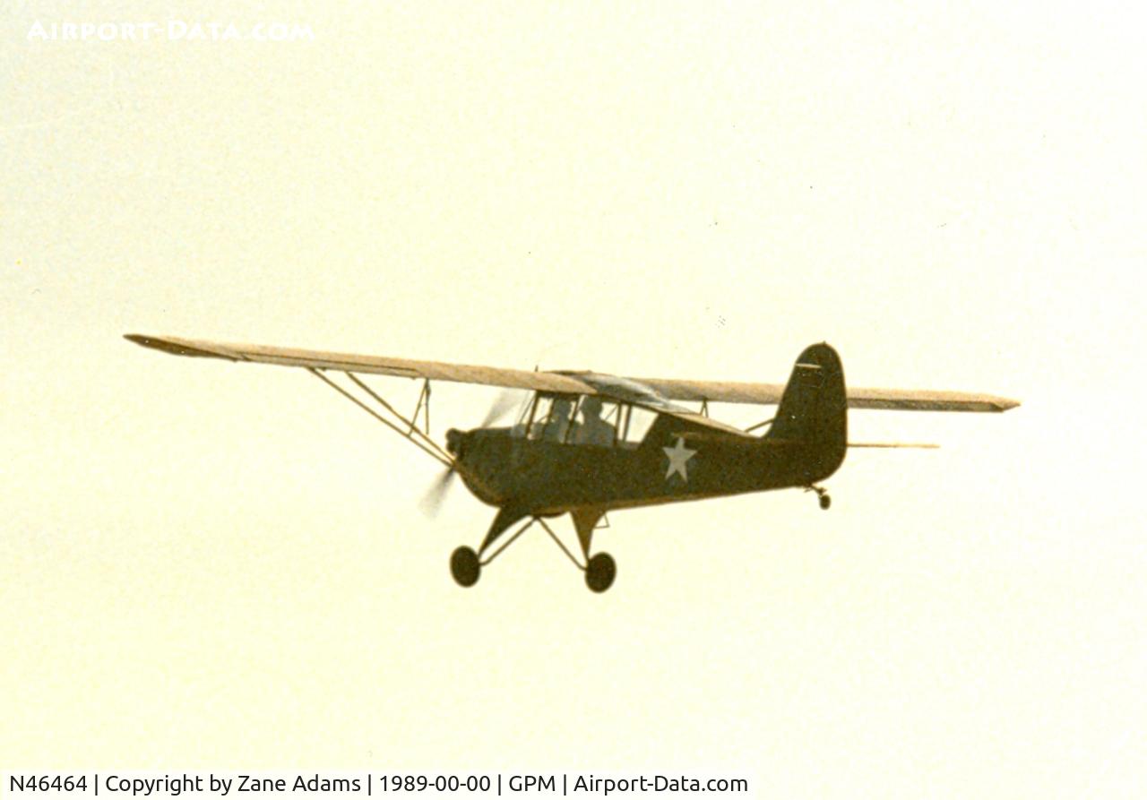 N46464, 1942 Aeronca 0-58B Grasshopper C/N 058B-6782, At Grand Prairie Municipal