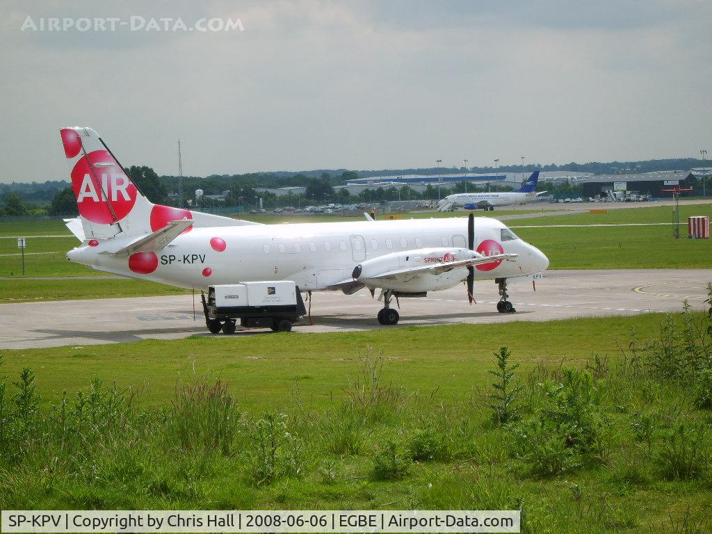 SP-KPV, 1986 Saab 340A C/N 340A-071, Saab-Fairchild SF-340A now in Spring Air livery