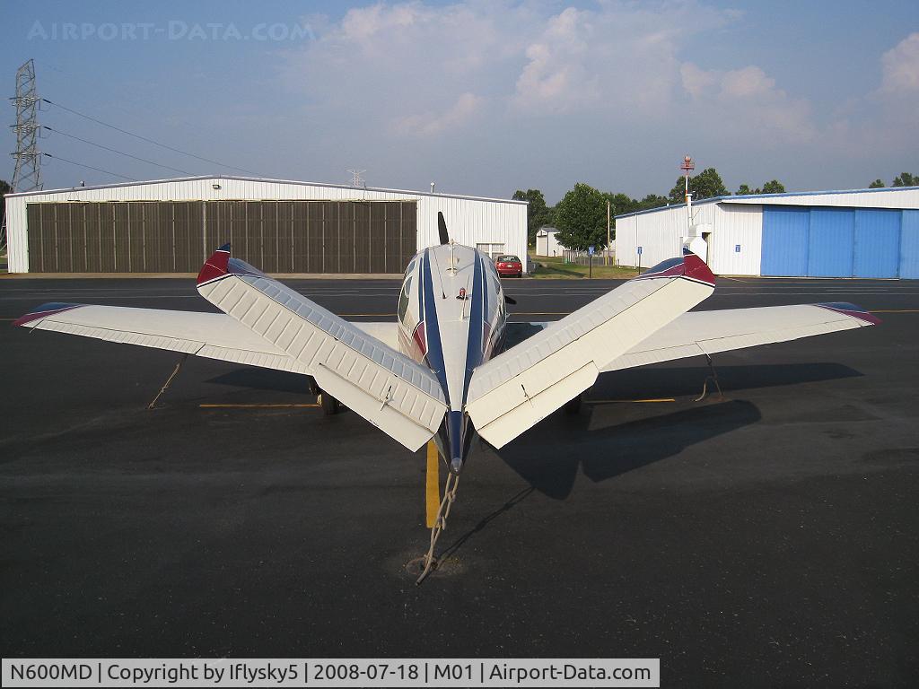 N600MD, 1965 Beech S35 Bonanza C/N D-7803, N600MD BEECH S35