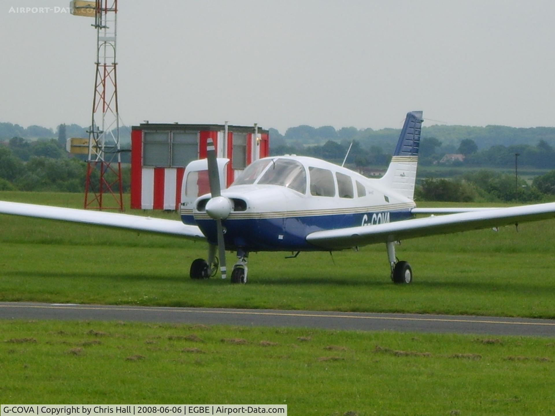 G-COVA, 2004 Piper PA-28-161 Warrior III C/N 2842217, at the local flying club