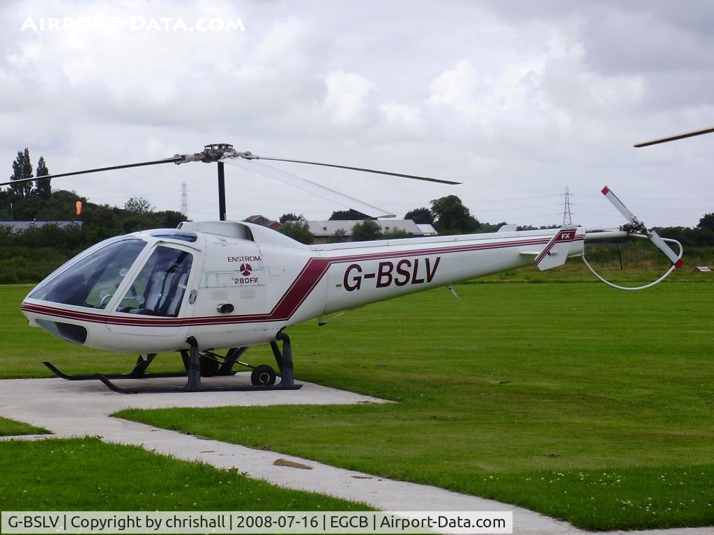 G-BSLV, 1990 Enstrom 280FX Shark C/N 2054, Barton resident
