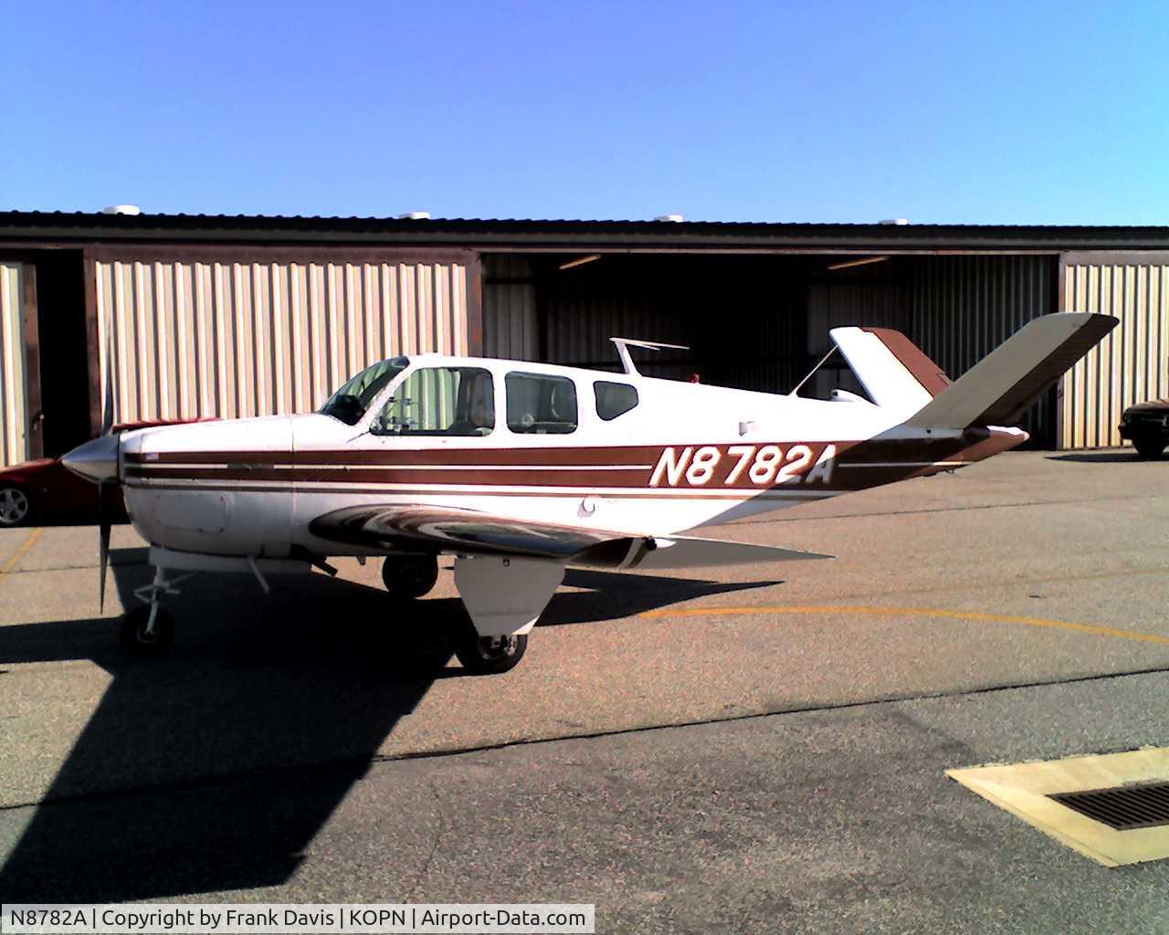 N8782A, 1950 Beech B35 C/N D-2256, Ready for her new home