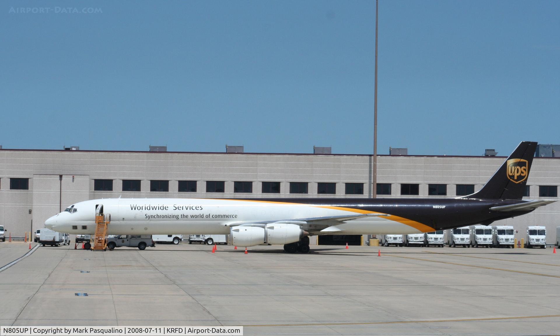 N805UP, 1970 Douglas DC-8-73F C/N 46117, DC-8-73F