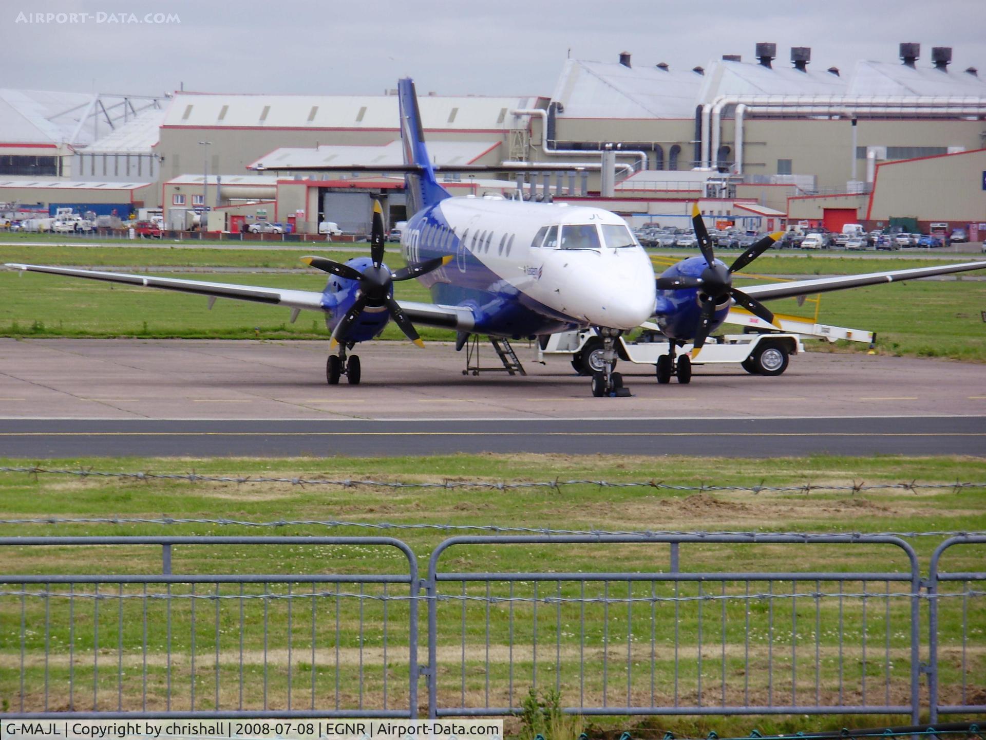 G-MAJL, 1996 British Aerospace Jetstream 41 C/N 41087, The Hawarden - Filton daily shuttle
