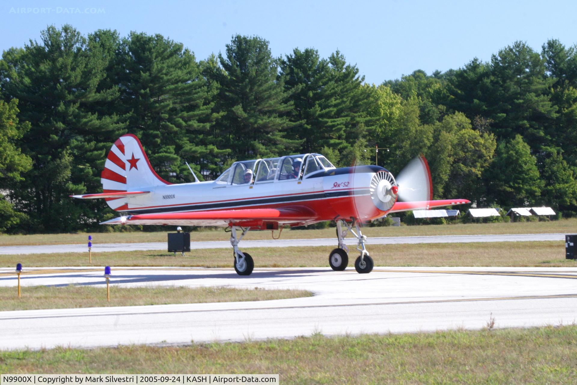 N9900X, 1988 Yakovlev (Aerostar) Yak-52 C/N 888509, DWC 2005