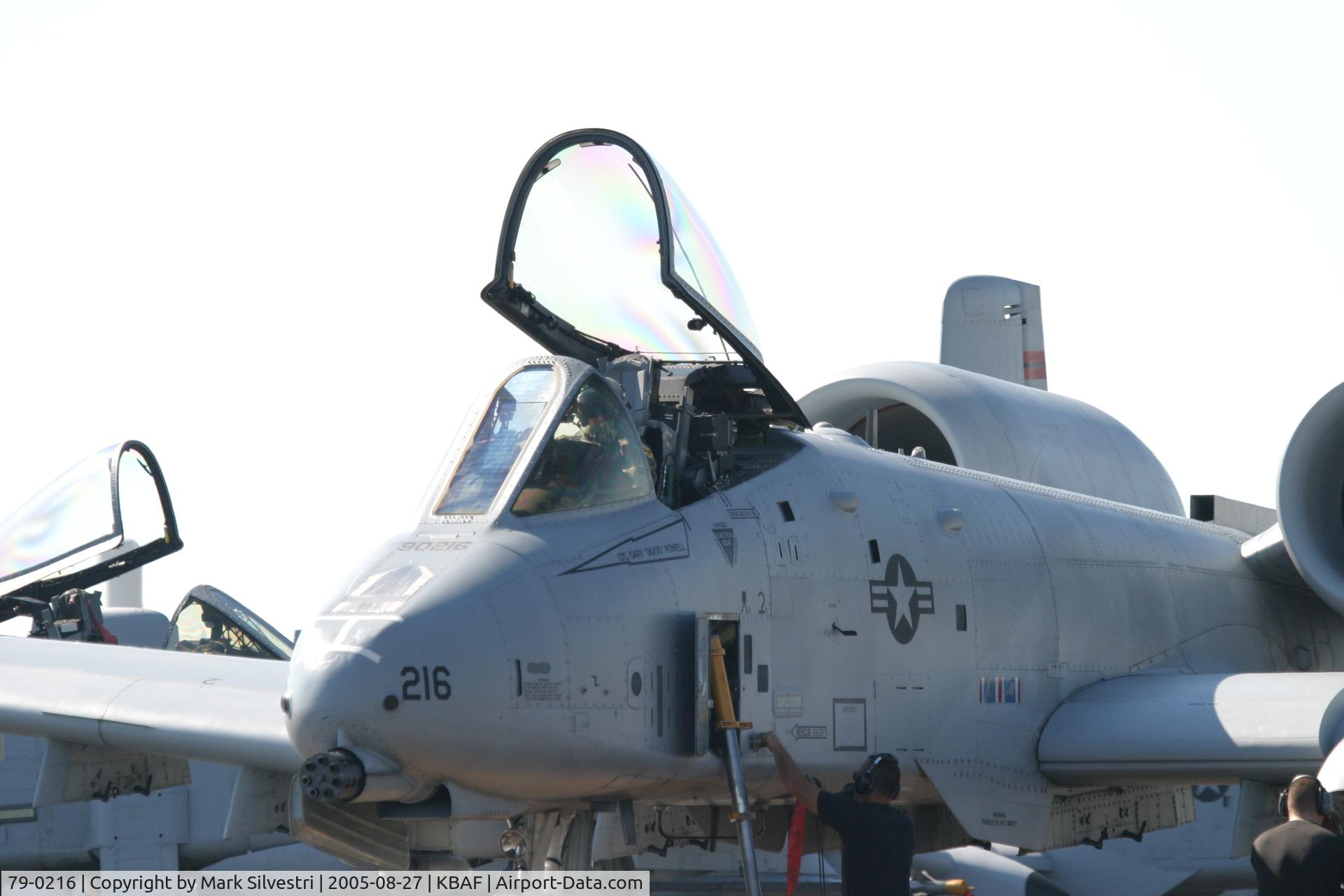 79-0216, 1979 Fairchild Republic A-10A Thunderbolt II C/N A10-0480, Barnes 2005