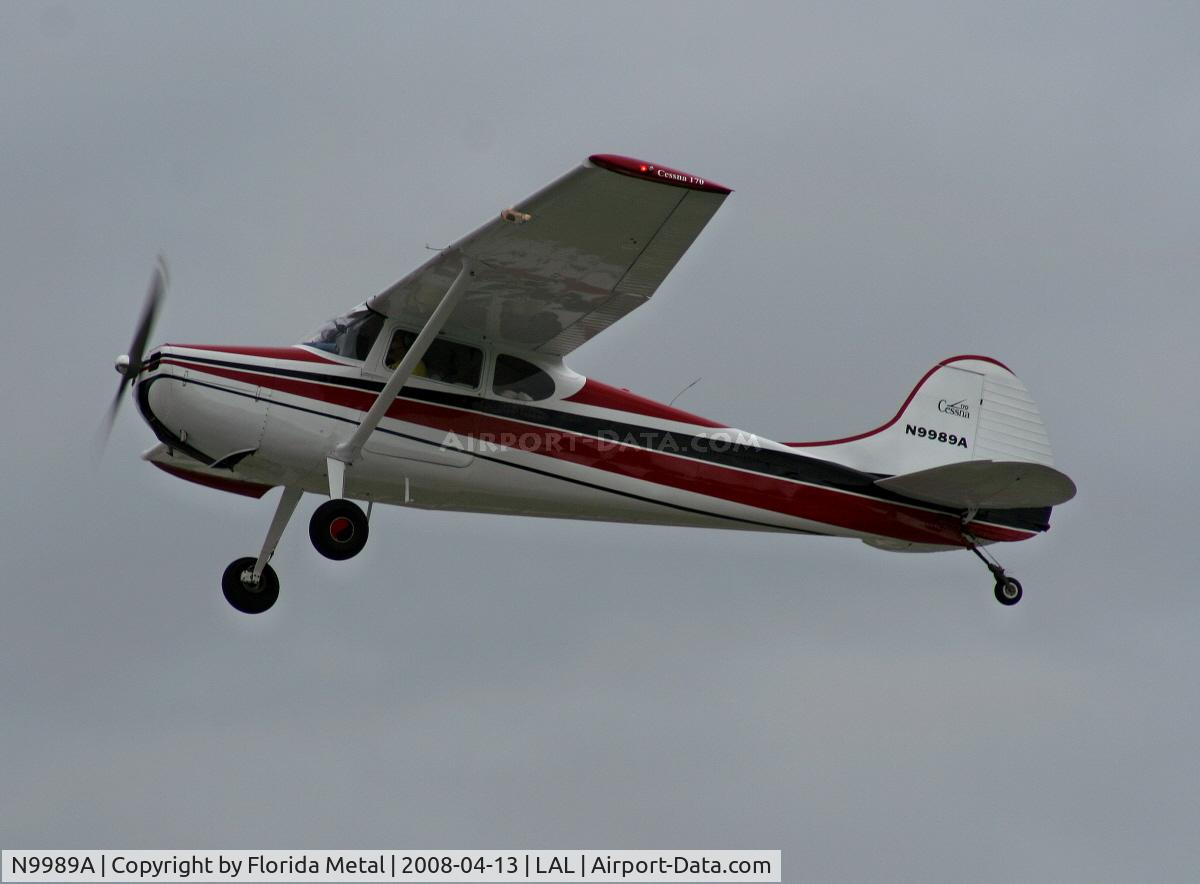 N9989A, 1950 Cessna 170A C/N 19424, Cessna 170A