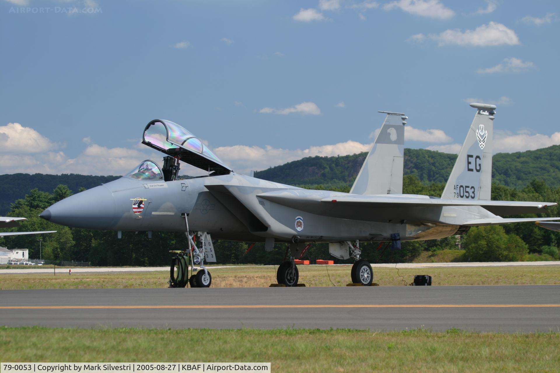 79-0053, 1979 McDonnell Douglas F-15C Eagle C/N 0597/C122, Barnes 2005