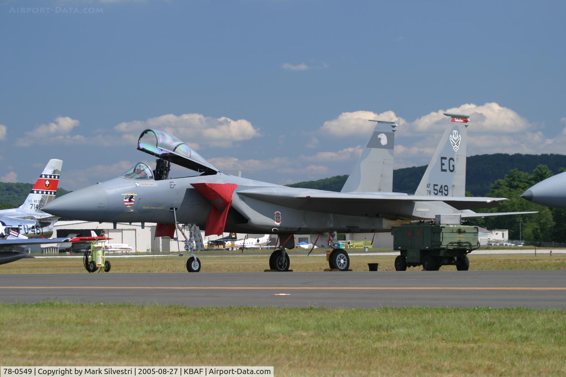 78-0549, 1978 McDonnell Douglas F-15C Eagle C/N 0541/C082, Barnes 2005